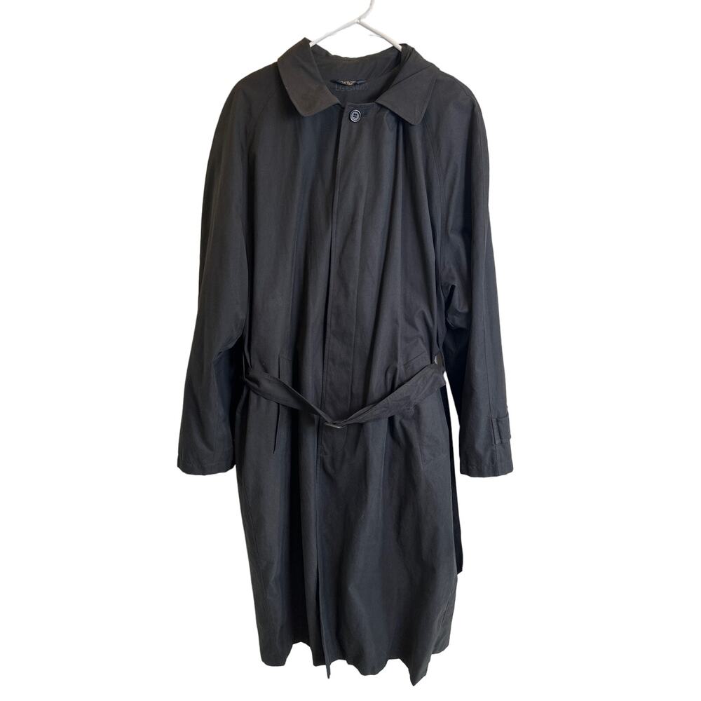 Stafford Removable Fleece-Lined Belted Waterproof Trench Coat Men's 42R